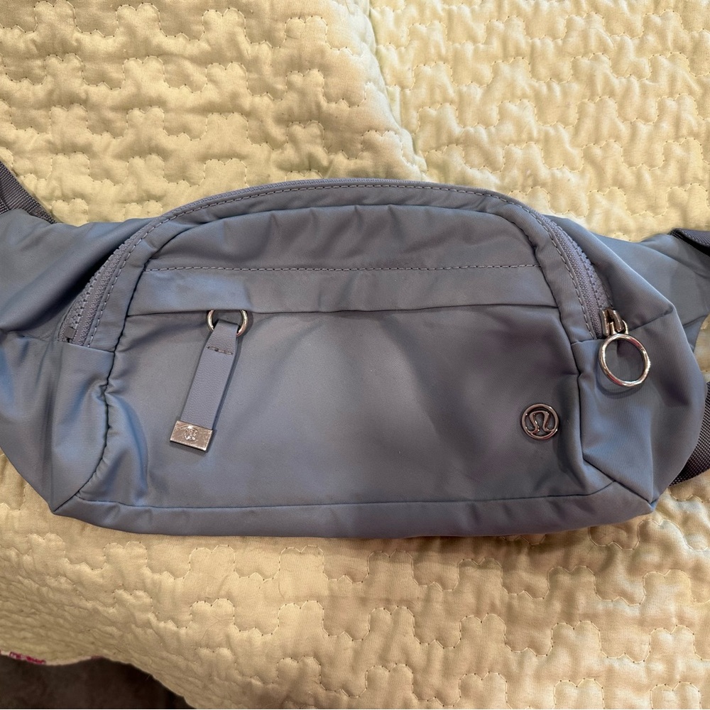 Lululemon Athletica Blue Mini Bag with Adjustable Straps